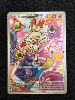 Pokemon TCG Scorbunny 053 First Partner Series 2 Holo 70HP - Image 1