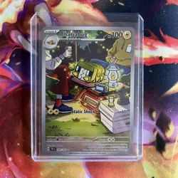 Pokemon TCG Charjabug Scarlet & Violet-Temporal Forces 169/162 Holo Illustration - Image 1