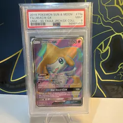 The Pokemon Company Pokemon TCG Jirachi GX 079A/236 Alt Art Holo PSA 9 Eng - Image 1
