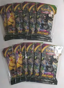 Pokemon TCG Sword and Shield Vivid Voltage Sleeved Booster Pack 820650807503 - Image 1