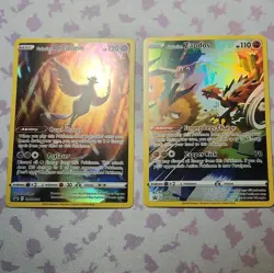 Pokemon TCG Galarian Articuno + Galarian Zapdos Holo Promo Lot (2) SWSH282/283 - Image 1