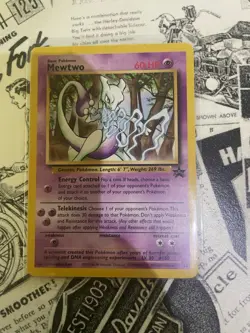 2000 pokemon promo black star 12 mewtwo - Image 1