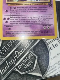 2000 pokemon promo black star 12 mewtwo - Image 5