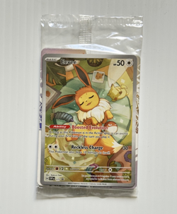 Eevee 173 Black Star Promo Prismatic Evolutions NM English Pokemon Card SEALED - Image 1
