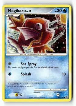 Pokemon Card Magikarp LP Stormfront 65/100 - Image 1