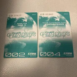 Gundam Green Divers Trading Card NonCommercial Used Condition Buyers Be - Image 2