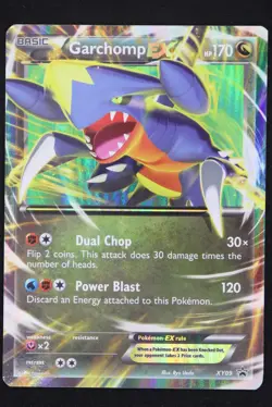 Garchomp EX - XY09 - Promo - Pokemon Card - Lightly Played - Image 1