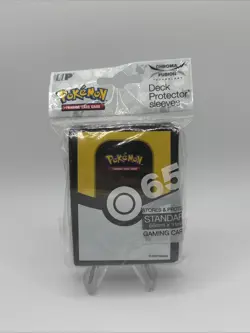 Ultra PRO Pokemon TCG Ultra Ball Deck Protector Card Sleeves 65ct Standard Size - Image 1