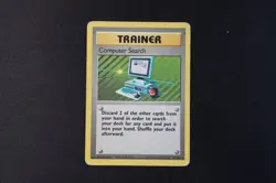 Computer Search 71/102 Non Holo Rare Pokemon TCG Card Base Set 1 Heavy Play - Image 3
