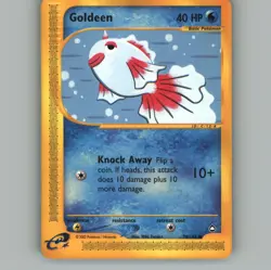 Goldeen 78/147 Common Aquapolis Pokemon Lightly Played - Image 1