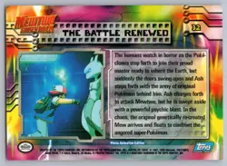 The Battle Renewed #32 Topps The First Movie Trading Cards Pokemon NM - Image 2