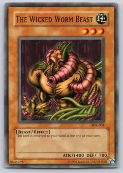 The Wicked Worm Beast SDK-004 Starter Deck: Kaiba Yu-Gi-Oh MP - Image 1