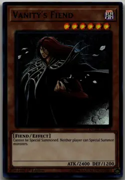 Vanity's Fiend Ultra Rare Duel Devastator DUDE-EN034 LP - Image 1