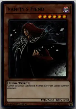 Vanity's Fiend Ultra Rare Duel Devastator DUDE-EN034 LP - Image 1