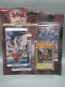 Yugioh GX Next Generation Blister Pack Factory Sealed Vintage 3 Pack Blister - Image 1