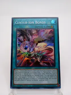 Yugioh - 3x Centur-Ion Bonds (Super Rare) (1st Edition) - VASM-EN022 3x - Image 1