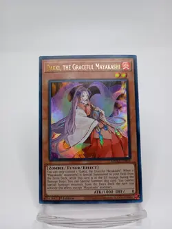 Yugioh x1 Dakki, the Graceful Mayakashi 1st Edition MAMA-EN016 Ultra Rare (NM!) - Image 1