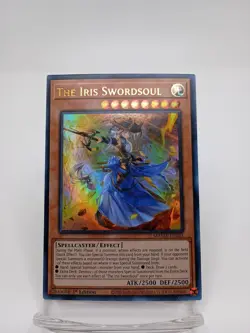 Yugioh x1 The Iris Swordsoul 1st Edition MAMA-EN033 Ultra Rare (NM!) - Image 1
