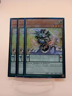 3x Archfiend Eccentrick 1st Edition Prismatic Ultimate Rare RA04-EN017 Yu-Gi-Oh! - Image 1