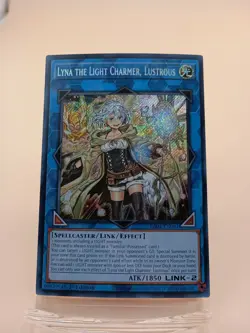 Yugioh! Lyna the Light Charmer, Lustrous - RA04-EN081 - Secret Rare - 1st Editio - Image 1
