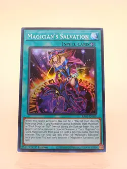 Magician's Salvation 1st Edition Super Rare RA01-EN068 Yu-Gi-Oh! - Image 1