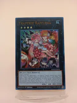 Traptrix Rafflesia 1st Edition Ultra Rare RA02-EN034 Yu-Gi-Oh! - Image 1