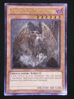 Yugioh / Prophecy Destroyer / REDU-EN081 / Ultimate Rare / LP / Unlimited Ed / - Image 1