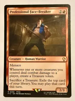 MTG Professional Face-Breaker (296) | NM | Commander: Final Fantasy (FIC) - Image 1