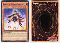 Soprano the Melodious Songstress CROS-EN010 Yu-Gi-Oh 1st Edition Lightly Played - Image 1