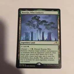 MTG Boseiju, Who Endures, NM-Mint, English Kamigawa: Neon Dynasty - Image 1