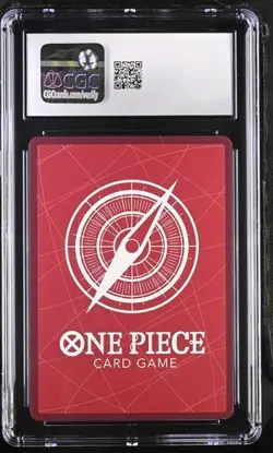 CGC 10 One Piece Trafalgar Law Royal Blood Jpn OP10-022 Alt Art Leader - Image 2