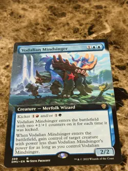 VODALIAN MINDSINGER Magic MTG Dominaria United Extended Art - Image 1