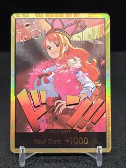 DON!! Card (Nami) (Gold) EB-03: One Piece Heroines Edition Foil - English - Image 1