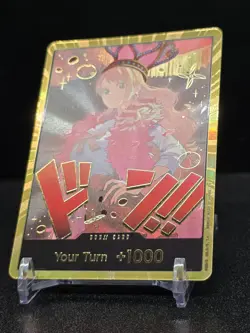 DON!! Card (Nami) (Gold) EB-03: One Piece Heroines Edition Foil - English - Image 2