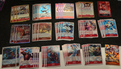 OP16 Portgas.D.Ace Deck Custom Built (Red) One Piece TCG x47 - Image 1