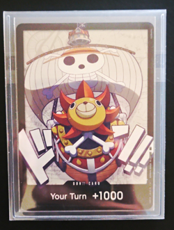 Bandai One Piece Card Game Don!! Your Turn +1000 Thousand Sunny Foil Promo - Image 1