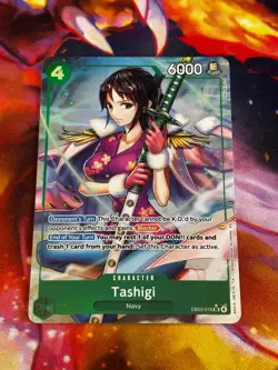 Tashigi Alt Art Foil SR Extra Booster: One Piece Heroines Edition EB03-018 NM - Image 1