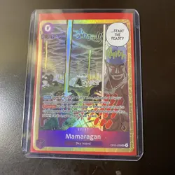 One Piece Mamaragan OP15-078 SR FOIL Near Mint In Top Loader - Image 2