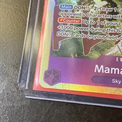 One Piece Mamaragan OP15-078 SR FOIL Near Mint In Top Loader - Image 3