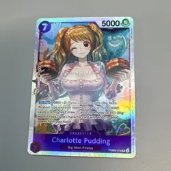 Namco One Piece Charlotte Pudding PRB02-010 Premium Booster Foil Super Rare 5000 - Image 1