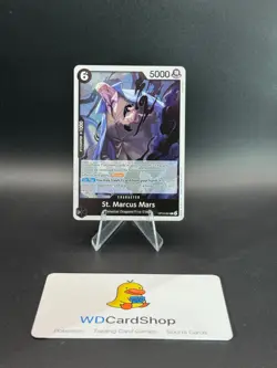One Piece TCG English OP13-091 St. Marcus Mars R Foil - Image 1