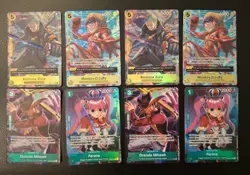 One Piece Illustration Box 3&4 Promo Set X2! 🔥 And 1 OP 13 Sleeved Pack New! - Image 2