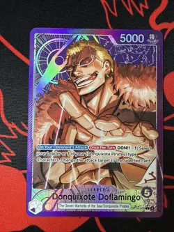 Donquixote Doflamingo AAL Alt Art Leader One Piece CCG OP14-060 Azure Sea's 7 - Image 1