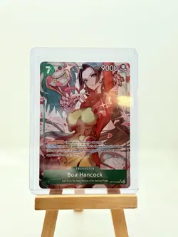 Bandai One Piece CCG Boa Hancock OP16-032 Special Alt Art Holo English 9000 - Image 1