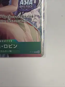 One Piece Asia Exclusive Promo Nico Robin P-111 Mini-tin Pack Set vol.2 - Image 4