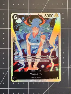 Yamato OP16-098 SR NM One Piece The Time of Battle English - Image 1