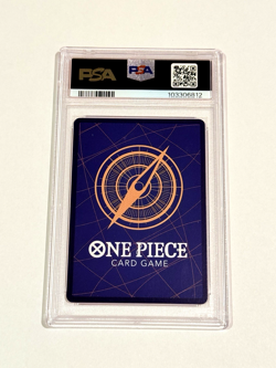 One Piece Emperors in the New World - Sanji SR Alternate Alt Art Parallel PSA 10 - Image 2