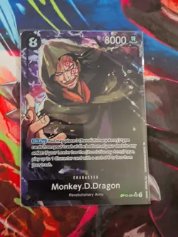 One Piece Monkey.D.Dragon (Alternate Art) OP12-094 SR* Legacy of the Master NM - Image 1