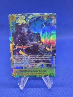One Piece Legacy of the Master Bartholomew Kuma OP12-119 Alternate Alt Art SEC - Image 1