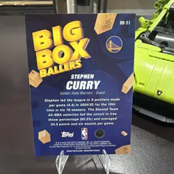 2025-26 Topps Stephen Curry Big Box Ballers #BB-31 Golden State Warriors - Image 2